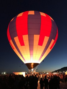 The next batch of Dawn Patrol balloons getting ready to take off