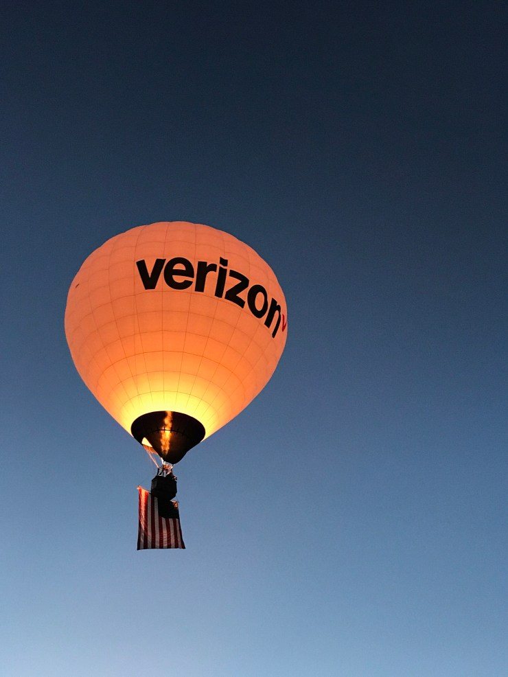 The last of the Dawn Patrol balloons