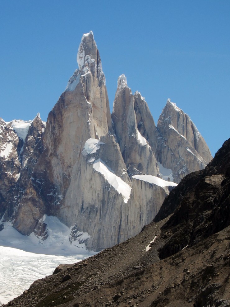 View of Cerro Torre from the Mirador Maestri