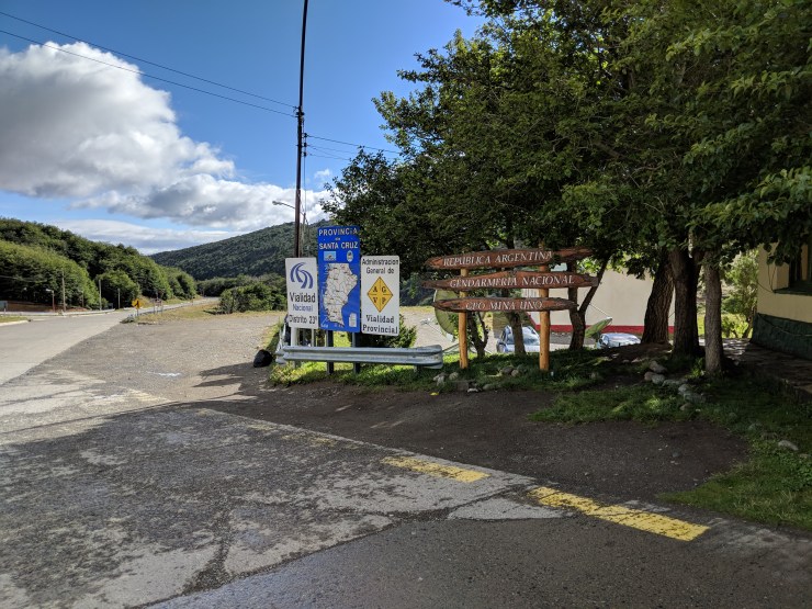 You then get back in the bus, drive a bit further, and do the same thing at the Argentina customs office.