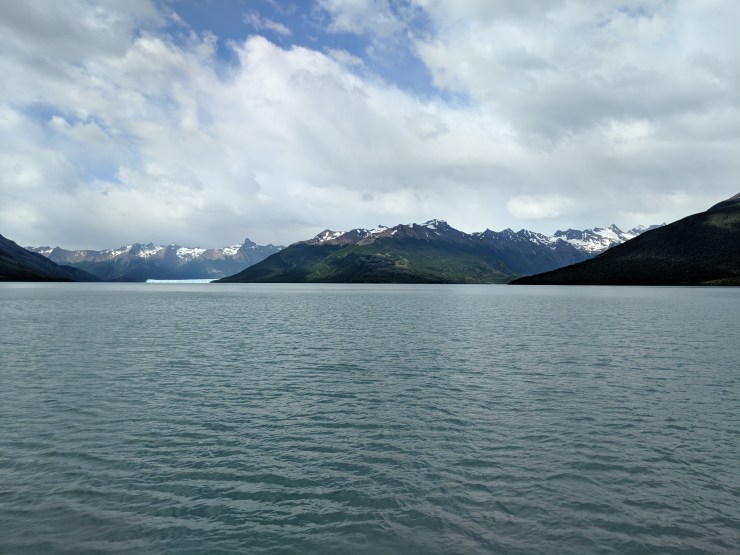 View of the Perito Moreno Glacier and the Canal de los Tempanos