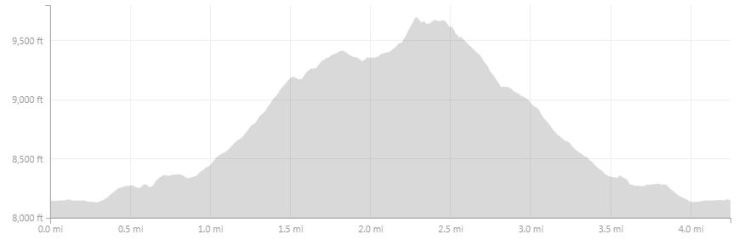 Desolation-wilderness-twin-lakes-map-elevation-day-2