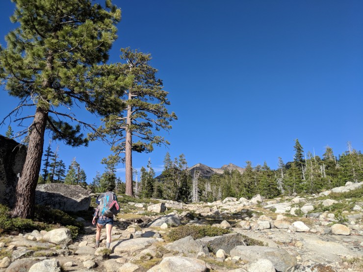 Desolation-wilderness-twin-lakes-trail-on-granite