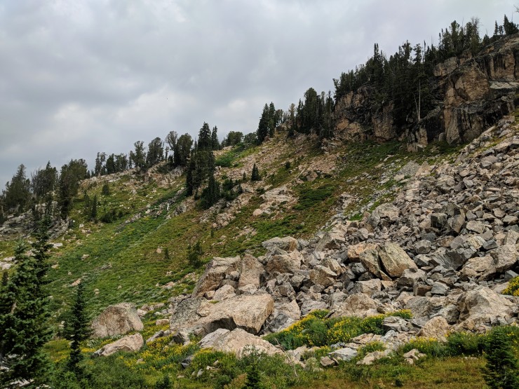 Teton-crest-trail-backpacking-alaska-basin-switchback-climb
