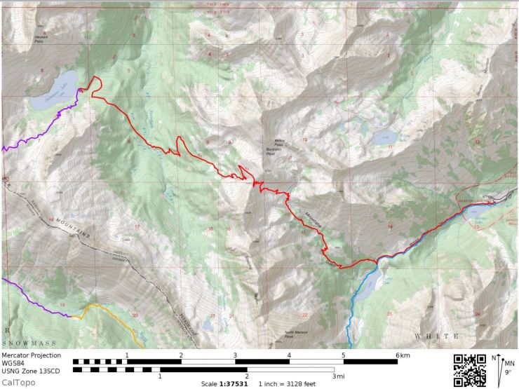 maroon-bells-four-pass-loop-map-day-4