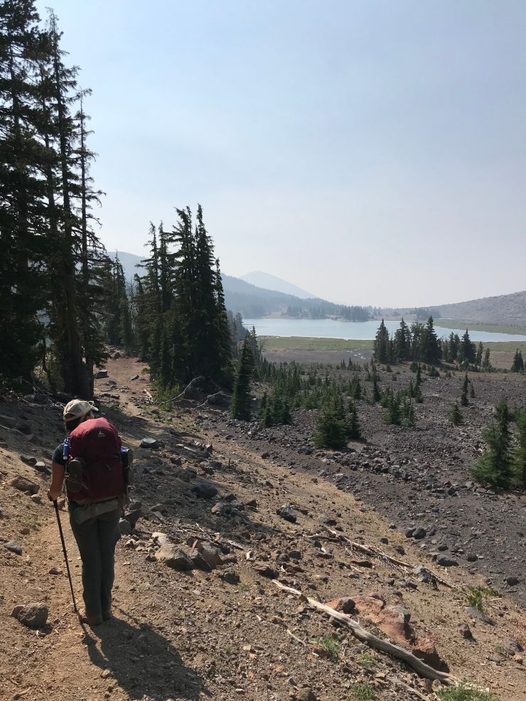 three-sisters-wilderness-broken-top-green-lakes-first-view