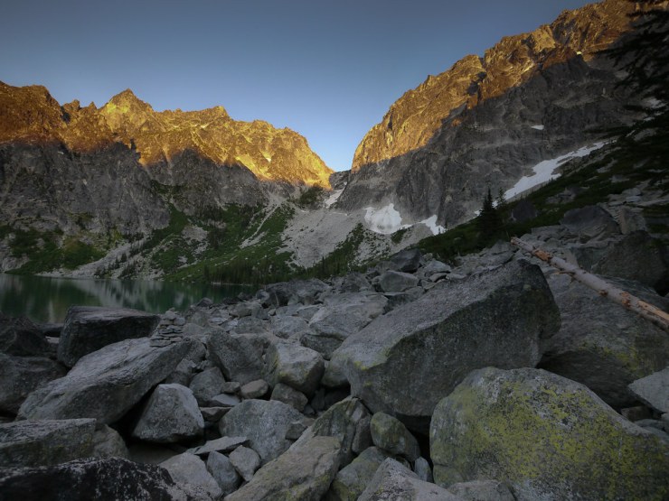 I couldn't resist another snapshot of Aasgard Pass and how I tho