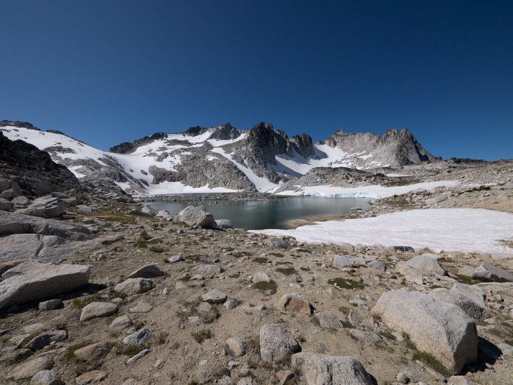 Isolation Lake in the upper Enchantment zone.