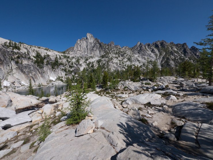 Glacier carved granite.