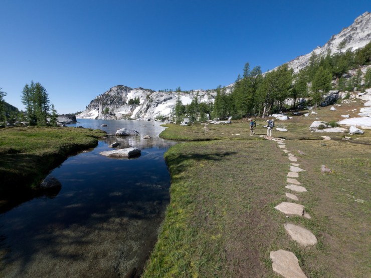 Perfect Lake meadow.