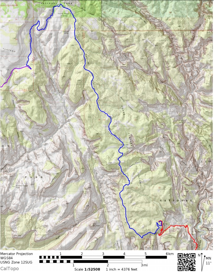 Zion-traverse-backpacking-day-3-map