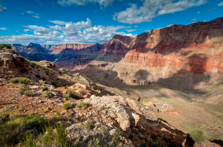 Seen from the Tanner Trail in Grand Canyon National Park, Arizona