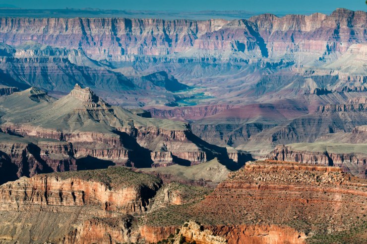 Seen from the Grandview Trail in Grand Canyon National Park, Arizona