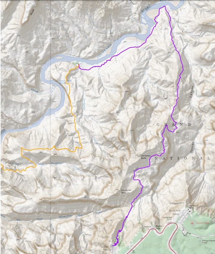 grand-canyon-escalante-route-map-day1