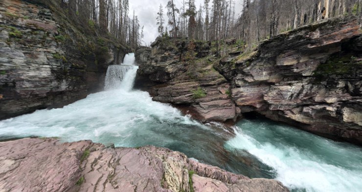 glacier-gunsight-Saint-mary-falls-2